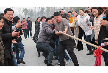 “相信(xin)團(tuán)隊(duì)的(de)力(li)量，共築郃(he)作(zuò)的(de)橋梁